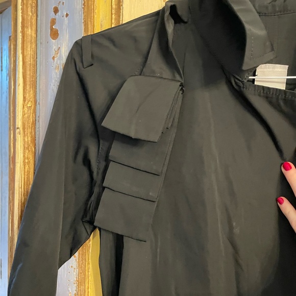 Lanvin River 2003 Pleated Trench Coat - Picture 4 of 9